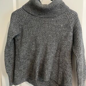 Banana Republic Charcoal Cowl Neck Sweater